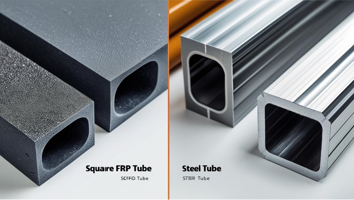 FRP square tube vs. steel tube comparison FRP square tube vs. steel tube comparison